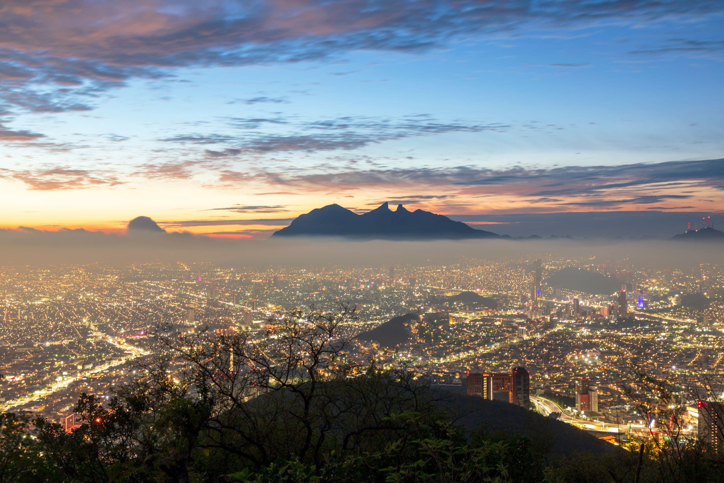 Monterrey and Cerro de la Silla, metro area